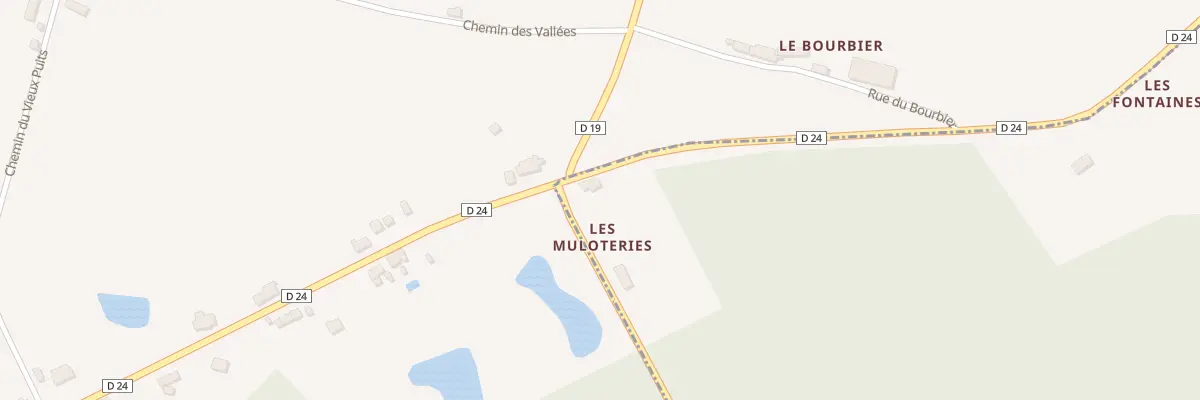 Plan du 62 Les Muloteries à Villebout