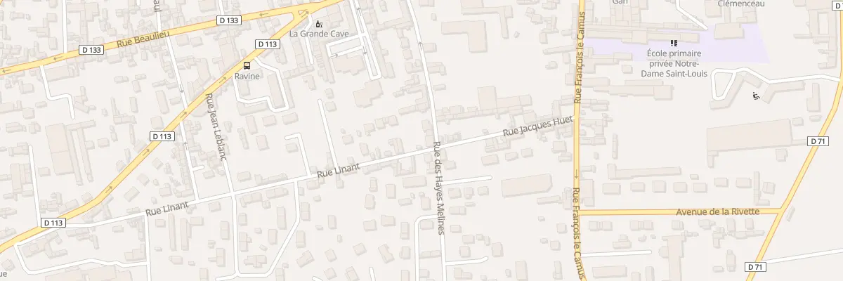 Plan du 1 Rue Linant à Louviers