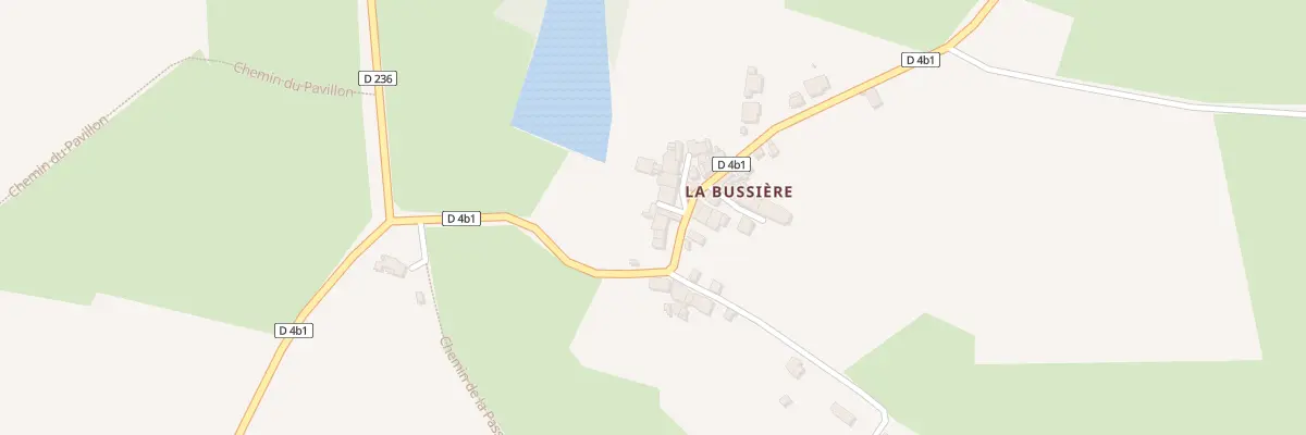 Plan du 5184 La Bussiere à Droux