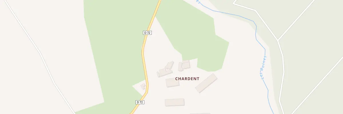 Plan du 2 Chardent à Rancon