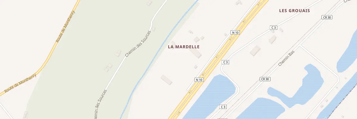 Plan du 11 Rue de Châteaudun à Pezou