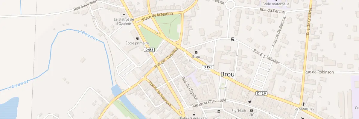 Plan du 22 Rue de l’Egalité à Brou