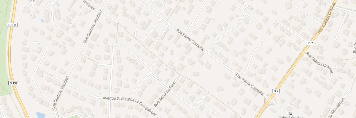 Plan du 257 Rue Pierre Corneille à Franqueville-Saint-Pierre