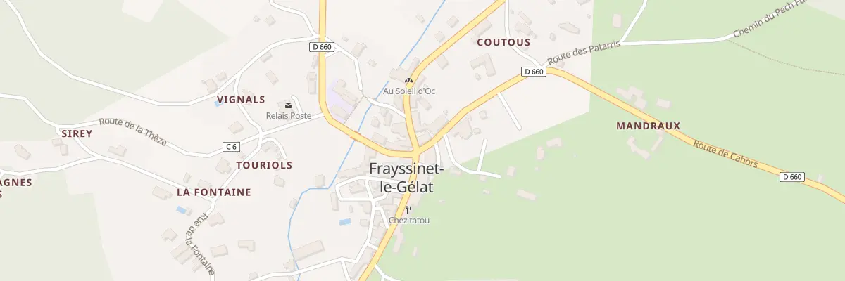 Plan du 5045 Frayssinet à Frayssinet-le-Gélat