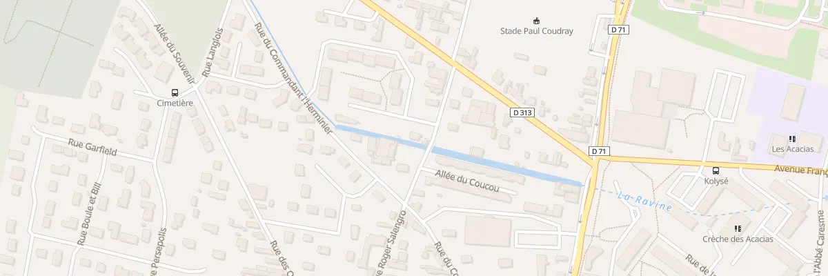 Plan du 83 Rue Roger Salengro à Louviers