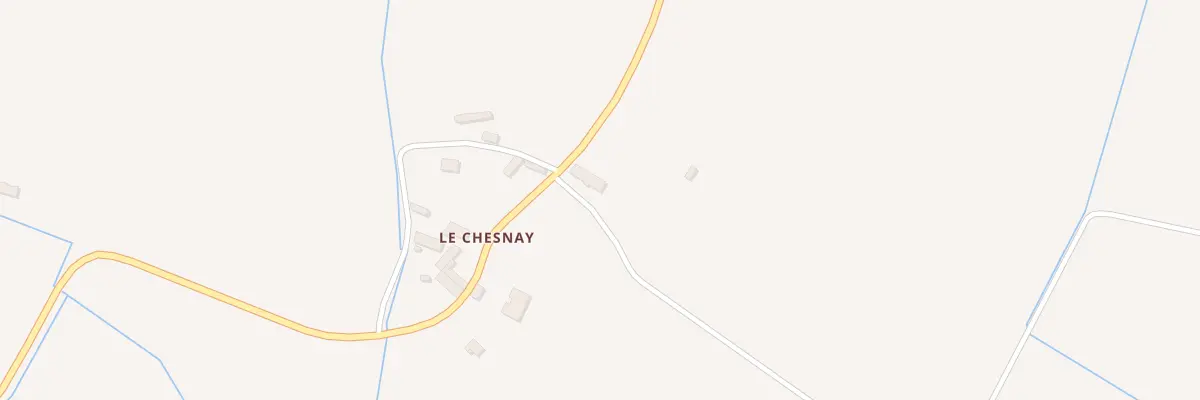 Plan du 1 Le Chesnay à Nonvilliers-Grandhoux