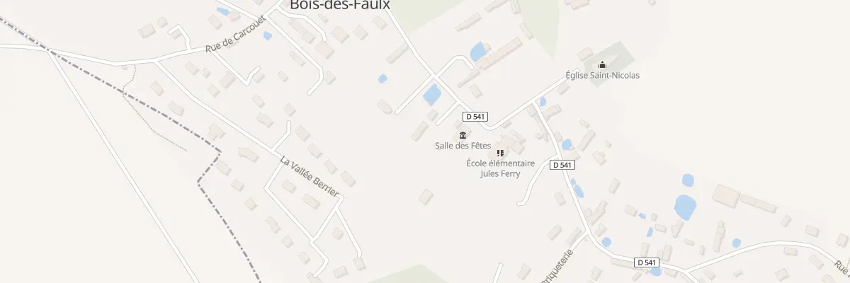 Plan du 13 Rue de la Mairie à La Chapelle-du-Bois-des-Faulx