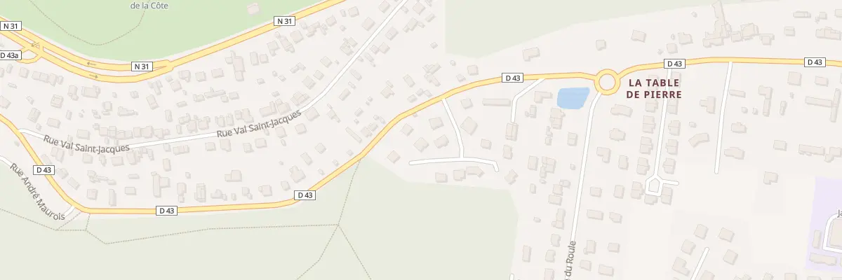 Plan du 3 Res Bellevue à Darnétal
