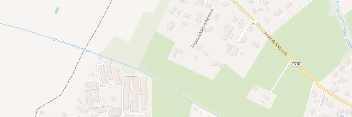 Plan du 20 Imp Mestre Ramoun à Saint-Lys