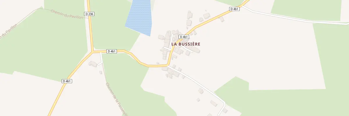 Plan du 10 La Bussiere à Droux