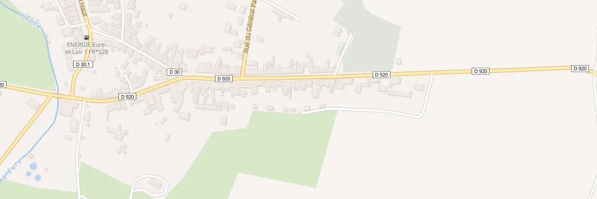 Plan du 36 Rue du Faubourg Saint-Jacques à Pontgouin
