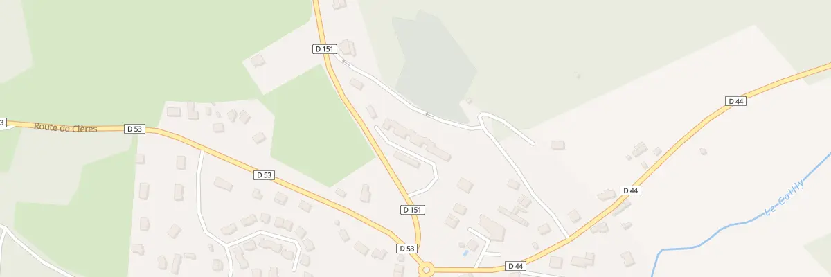Plan du 8 Rue Léon Malandin à Fontaine-le-Bourg