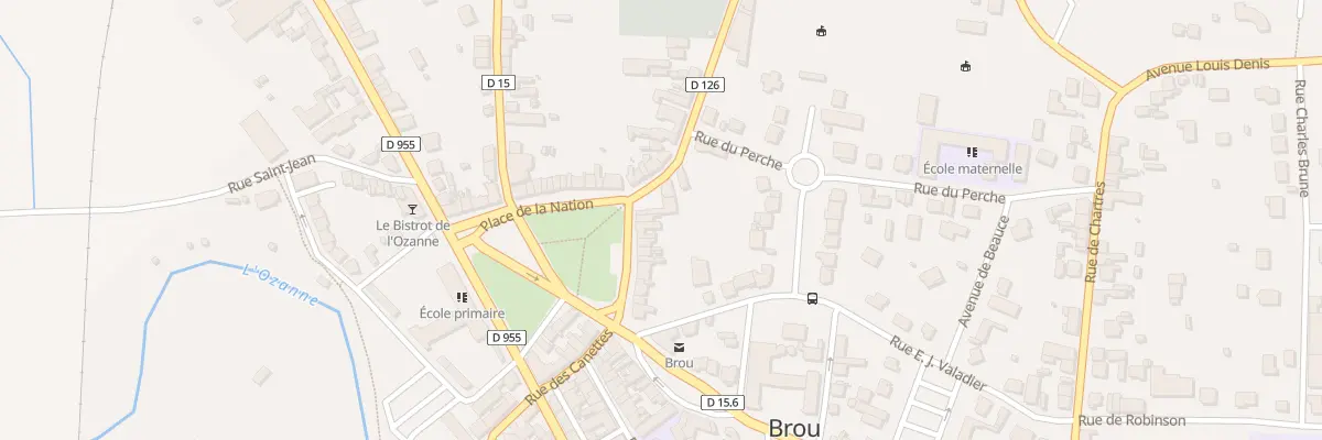 Plan du 39 Pl de la Nation à Brou
