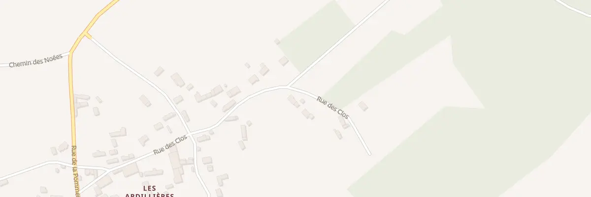 Plan du 26 Rue des Clos à Droisy