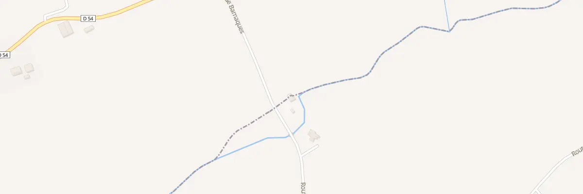 Plan du 5170 Barnaques à Tréjouls