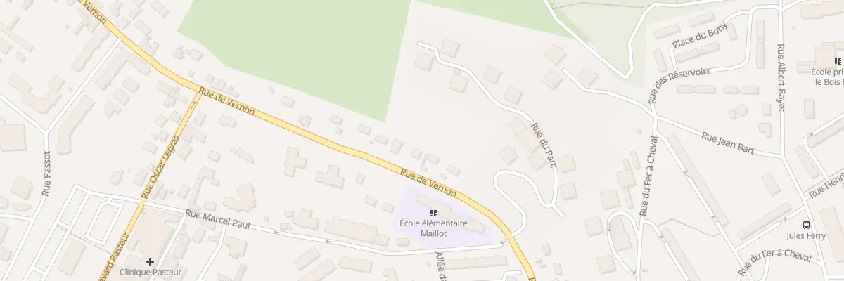 Plan du 49 Rue de Vernon à Évreux