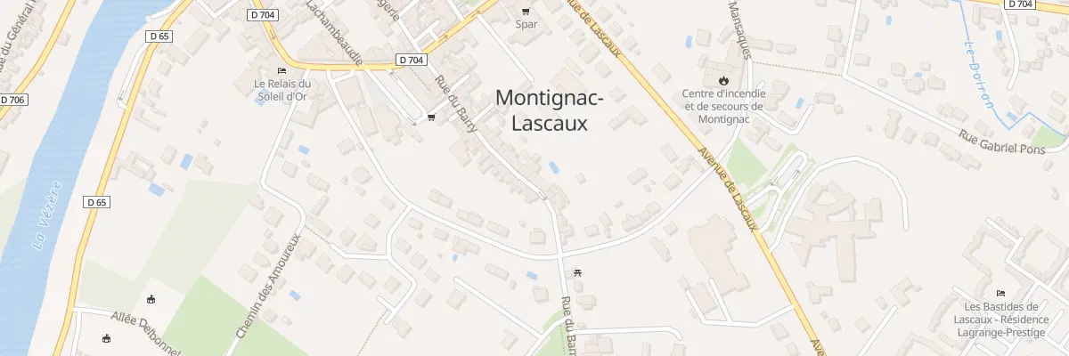 Plan du 39 Rue du Barry à Montignac-Lascaux