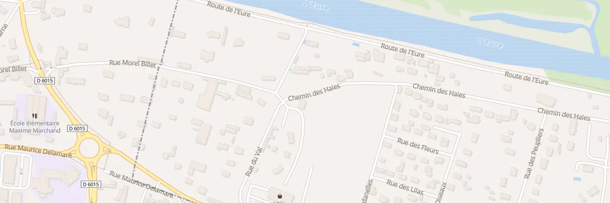 Plan du 42 Che des Haies aux Damps