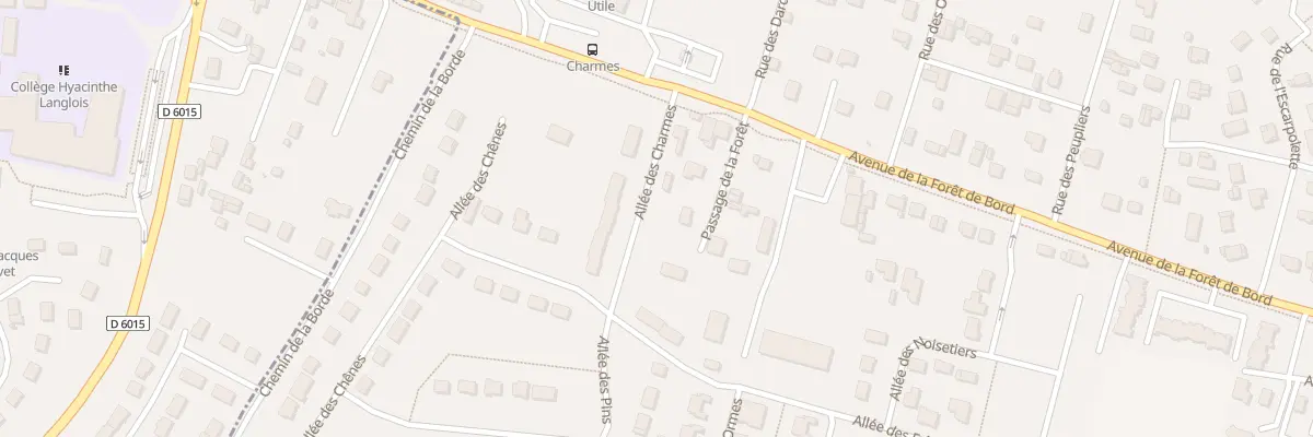 Plan du 48 Av Foret de Bord aux Damps