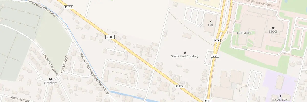 Plan du 93 Rue Roger Salengro à Louviers