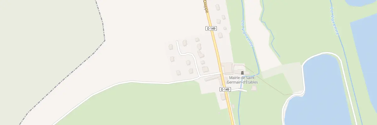 Plan du 4 All de la Varenne à Saint-Germain-d’Étables
