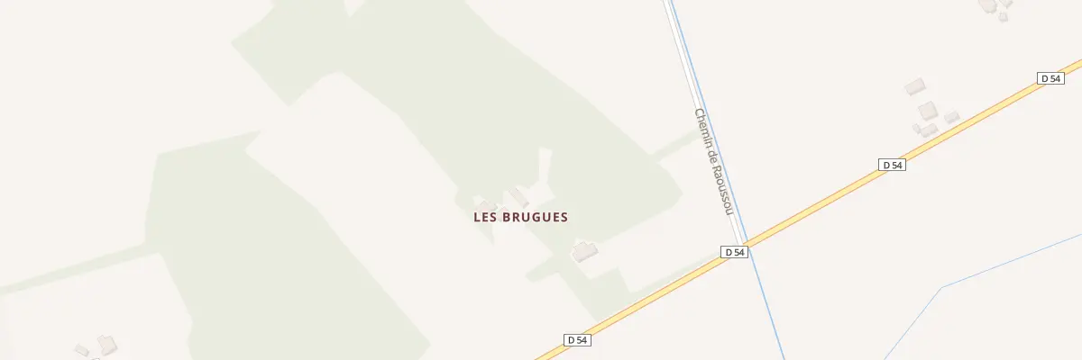 Plan du 6035 Les Brugues à Lauzerte