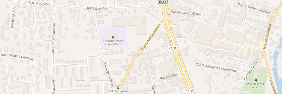 Plan du 93B Rue du Bal Champêtre à Louviers