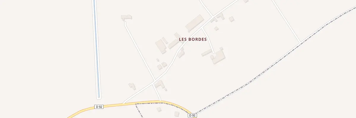 Plan du 10 Les Bordes à Rocé