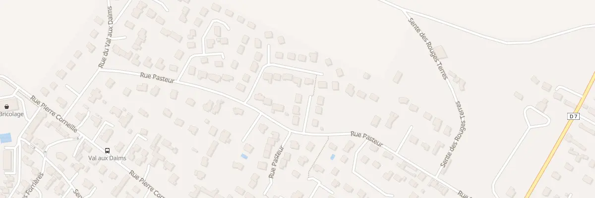 Plan du 338 Rue Pasteur à Franqueville-Saint-Pierre