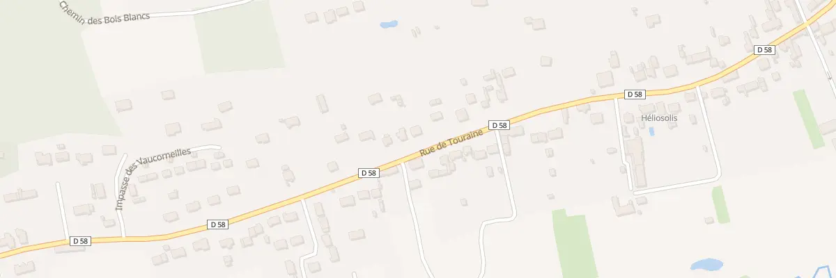 Plan du 57 Rue de Touraine à Veuzain-sur-Loire