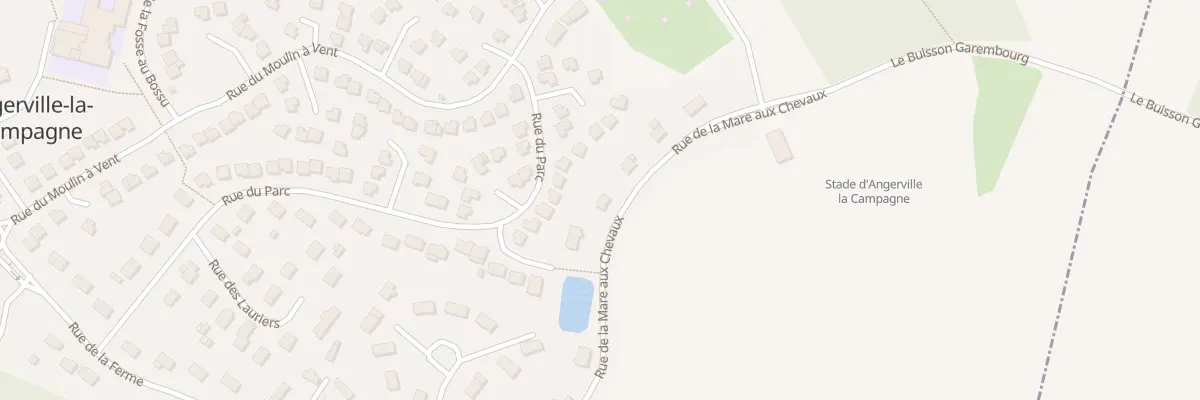 Plan du 21 Rue de la Mare aux Chevaux à Angerville-la-Campagne