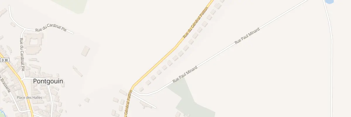 Plan du 26 Rue du Général Patton à Pontgouin