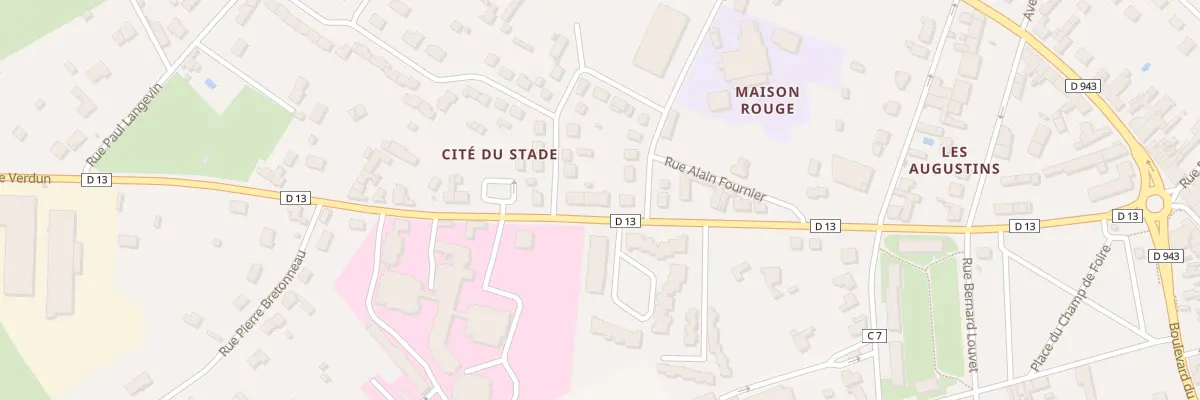 Plan du 22 Av de Verdun à Châtillon-sur-Indre