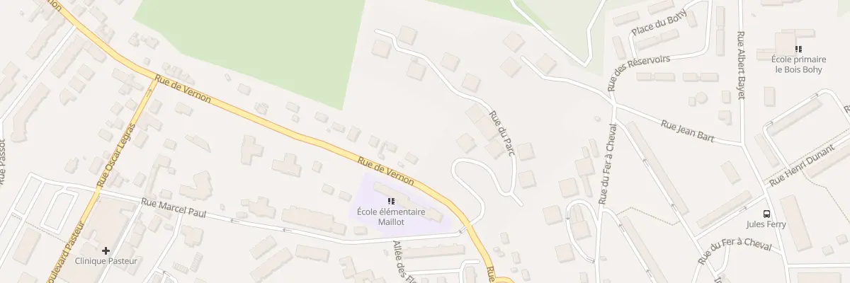 Plan du 53 Rue de Vernon à Évreux