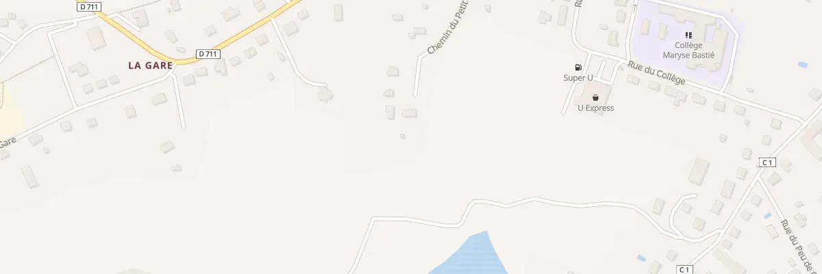 Plan du 5779 Cros Blanc à Nantiat