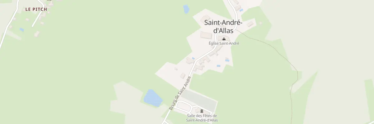 Plan du 410 Brg de Saint Andre à Saint-André-d’Allas