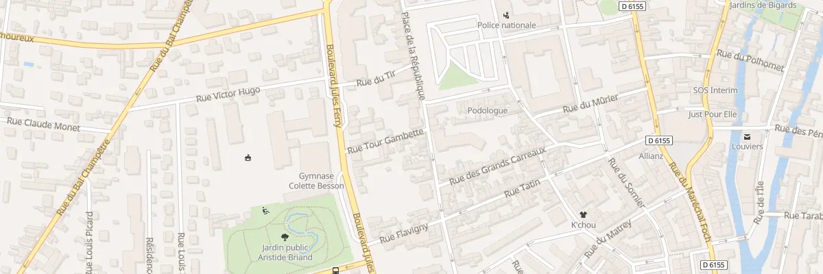 Plan du 4 Rue Tour Gambette à Louviers