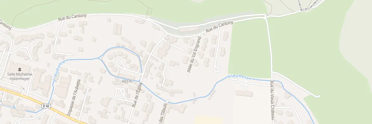 Plan du 7 All du Val Engrand à Saint-Léger-du-Bourg-Denis