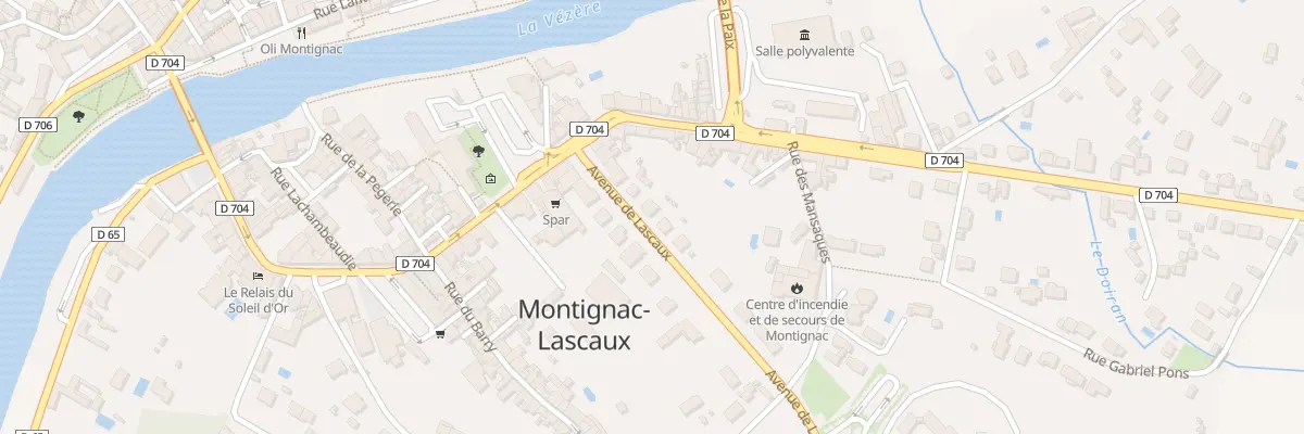 Plan du 12 Av de Lascaux à Montignac-Lascaux