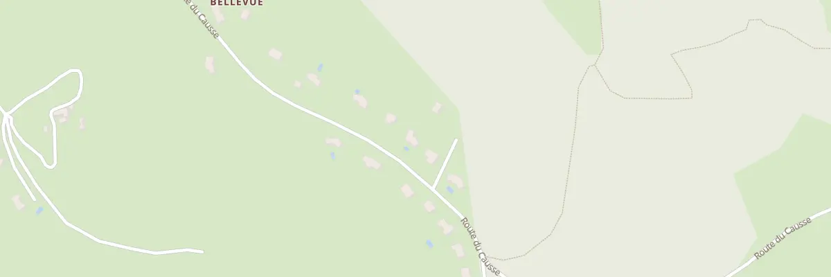 Plan du 780 Rte du Causse à La Bachellerie