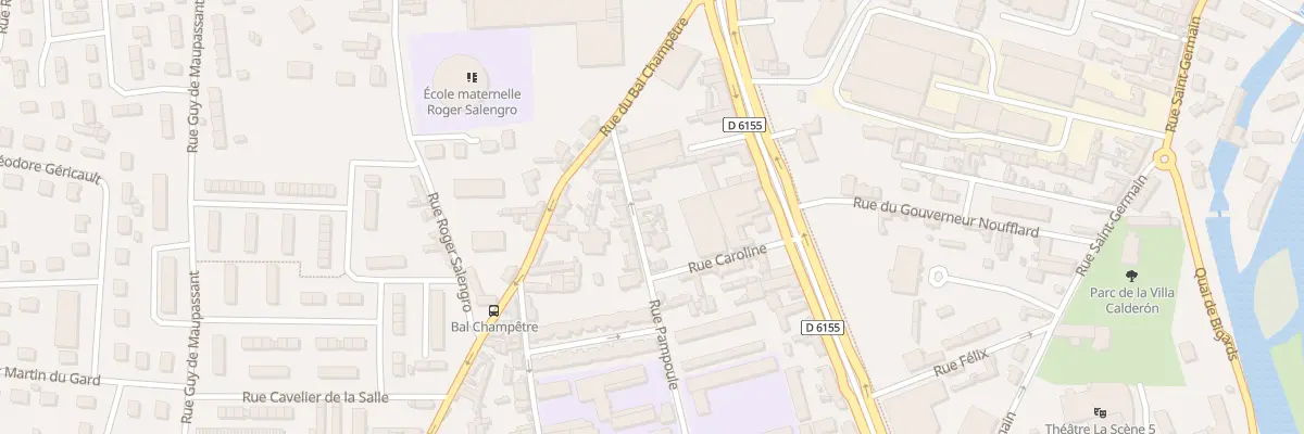 Plan du 22 Rue Pampoule à Louviers