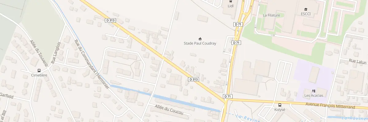 Plan du 19 Av de Lattre de Tassigny à Louviers