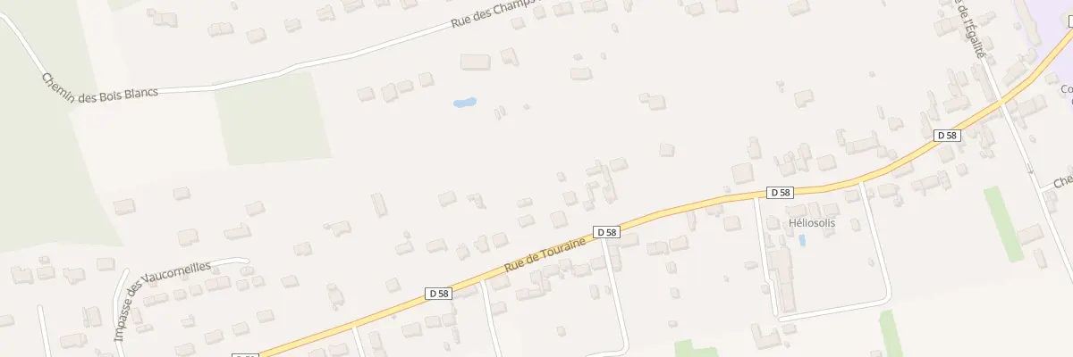 Plan du 53 Rue de Touraine à Veuzain-sur-Loire