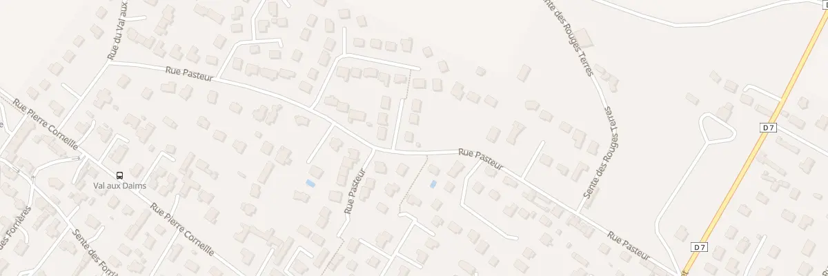 Plan du 332 Rue Pasteur à Franqueville-Saint-Pierre