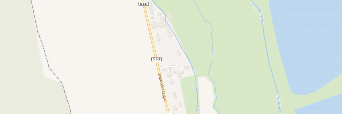 Plan du 22 Rte de Dieppe à Saint-Germain-d’Étables