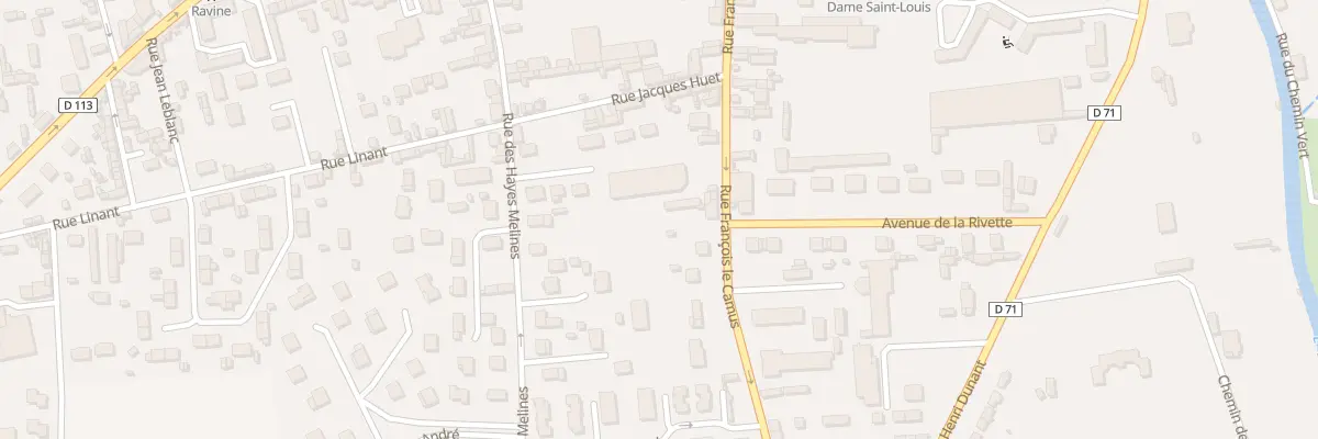 Plan du 19B Rue François le Camus à Louviers