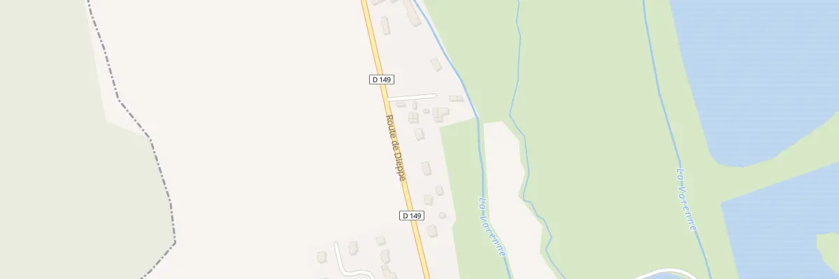 Plan du 24 Rte de Dieppe à Saint-Germain-d’Étables