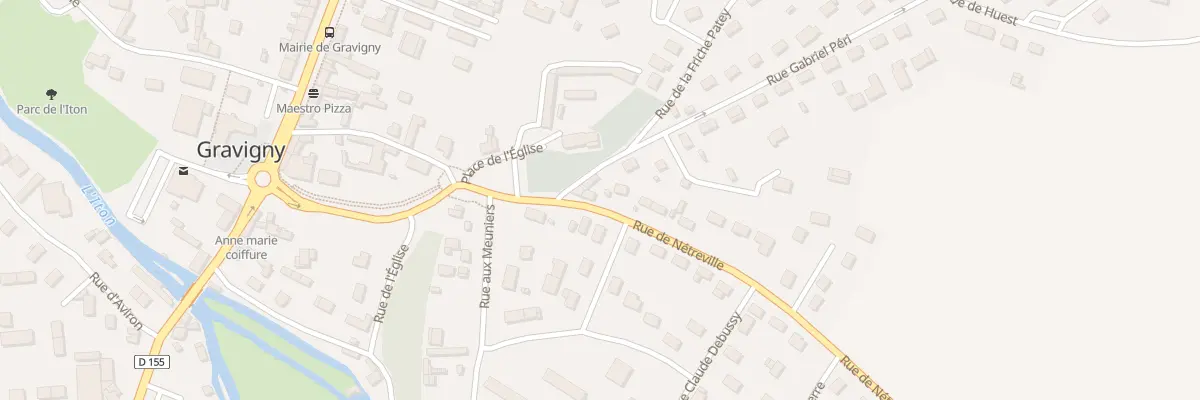 Plan du 3 Rue de Nétreville à Gravigny