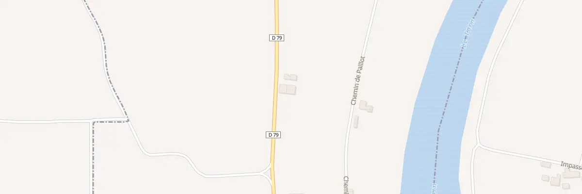 Plan du 930 Rte de la Rivière aux Barthes