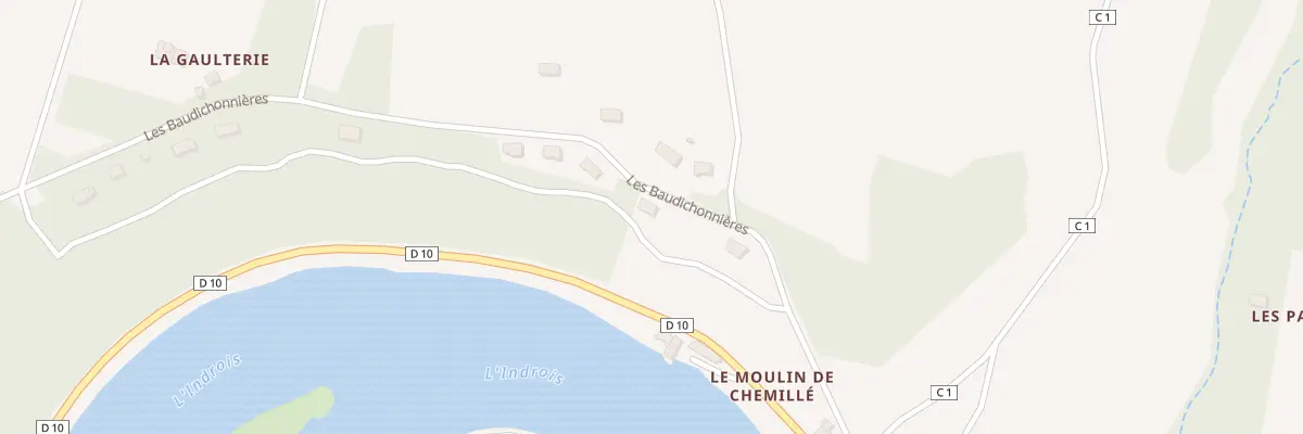 Plan du 7 Les Baudichonnieres à Chemillé-sur-Indrois
